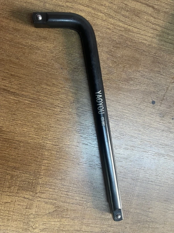 套筒弯杆 工业级L型扳杆1/2大飞加强7字杆加力扳手