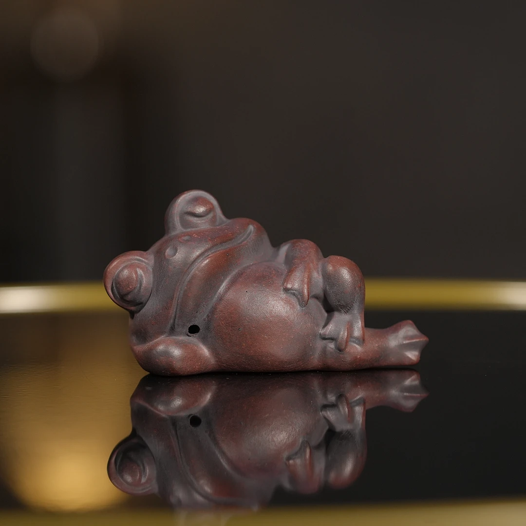 乘风阁.还原烧【青蛙】茶宠