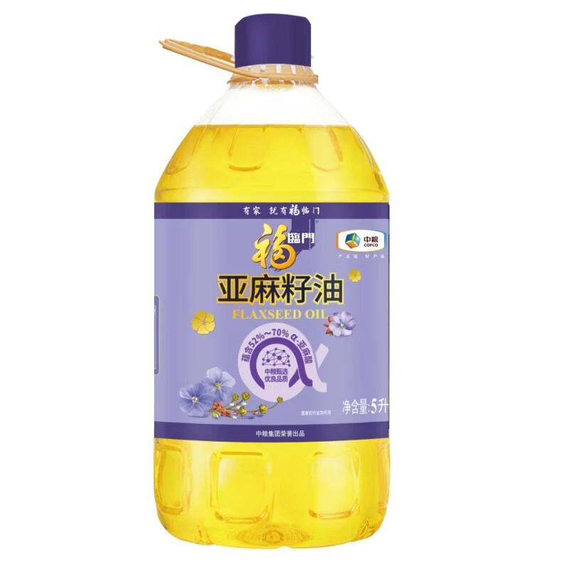 福临门亚麻籽油 5L