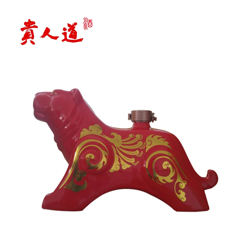 贵人道【贵人道】62度虎年生肖酒浓香型陈酿纪念礼盒装62度1500ml