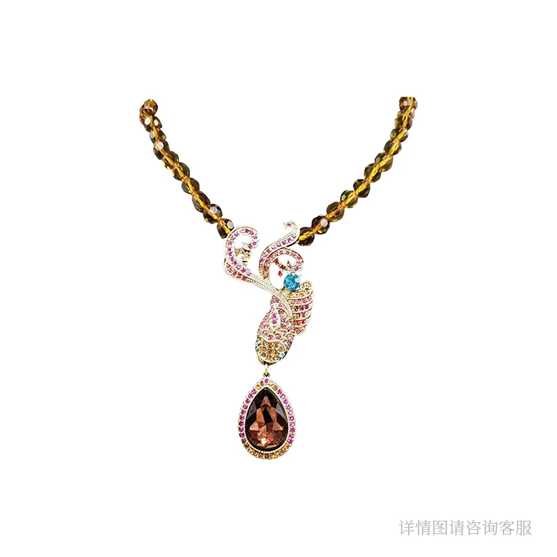 铜合金项链 定制欧货-9605古典民族风项链