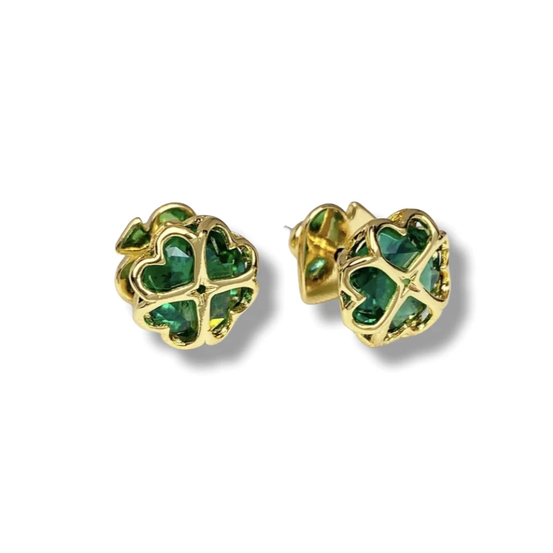 铜合金珐琅耳饰 欧货DP高品耳钉-5223