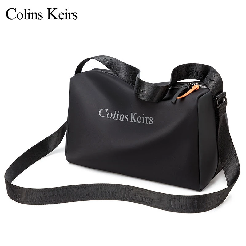 Colins Keirs大号日系休闲单肩斜挎包魅力潮男个性健身包游泳包女