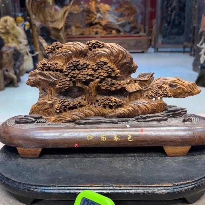 沉香摆件木****n工艺品摆件