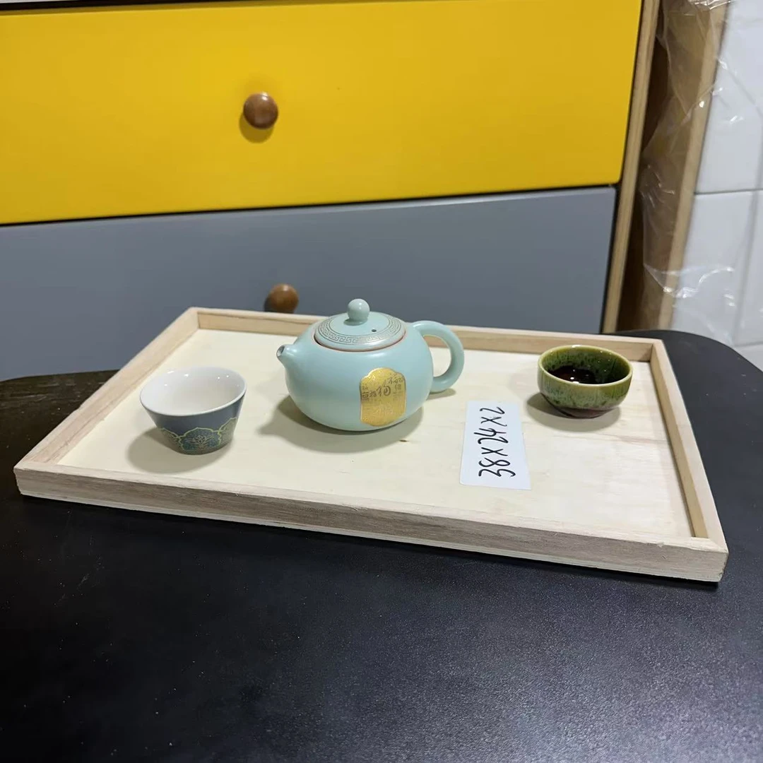 A012实木茶盘托盘饺子盘干果盘拍一发四