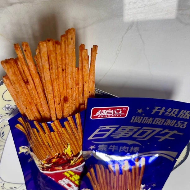 百事可牛素牛肉棒袋装校园辣条棒怀旧面筋休闲麻辣零食小吃