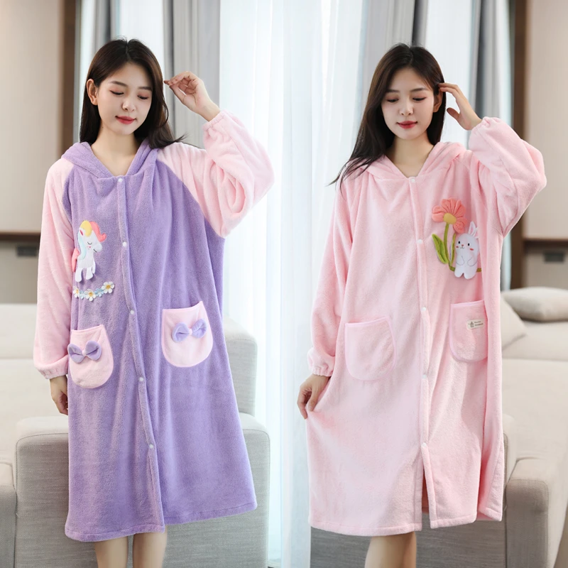 成人带帽可穿式浴袍斗篷浴巾吸水浴衣速干可爱学生洗澡游泳裹全身