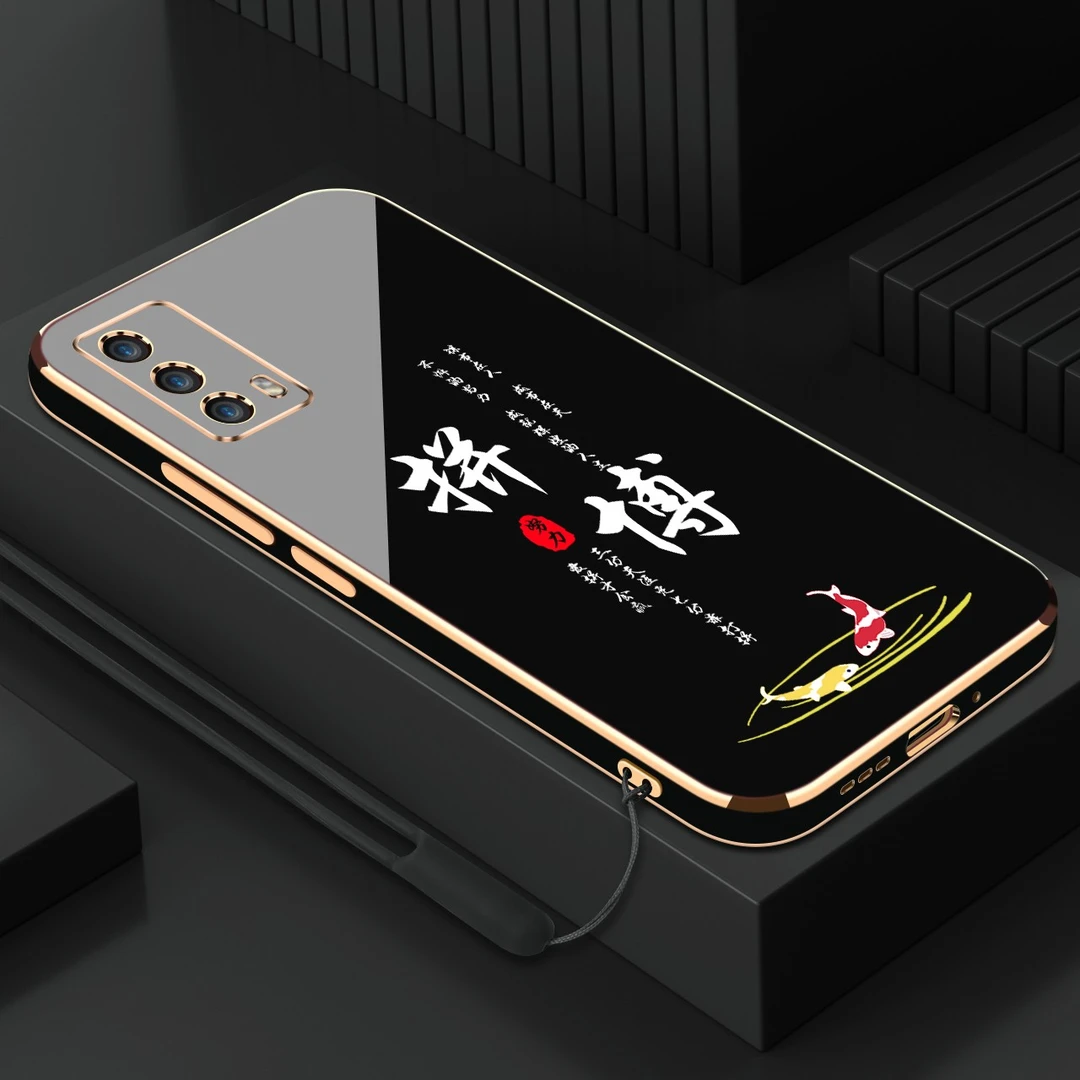 电镀拼搏iqooneo5手机壳新款防摔男全包保护女手机壳