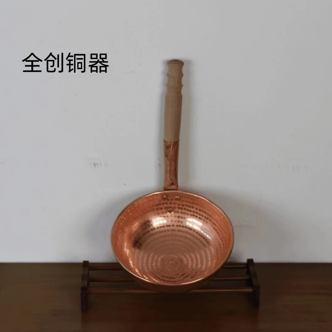纯铜小锅米线锅纯色
