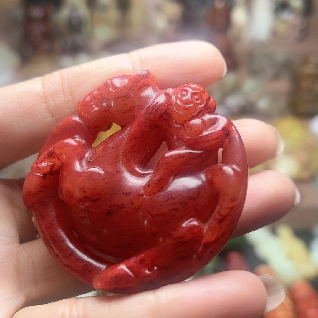 白玉菩提吊坠9。。