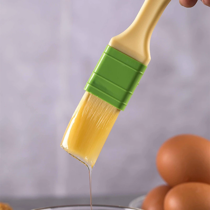 塑料毛刷家用食品级月饼蛋液刷烧烤刷耐高温油刷子厨房烘焙工具