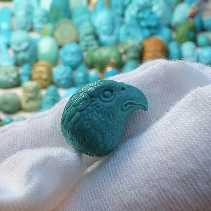 绿松石珠宝奇石未镶嵌