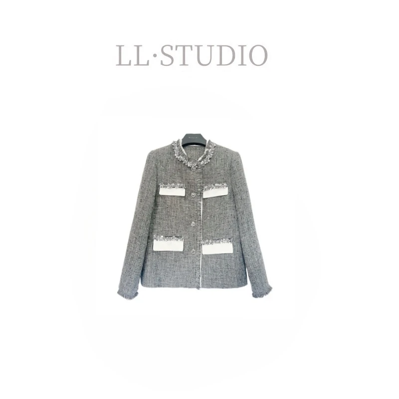 妙兮·LL冬季新款高档羊毛小香女装外套*20241952