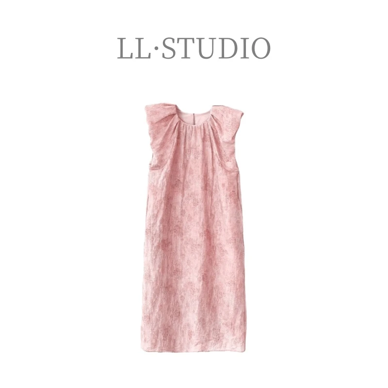 7妙兮LL 夏季新款清凉高级感轻奢显瘦优雅温柔女士裙#20241082