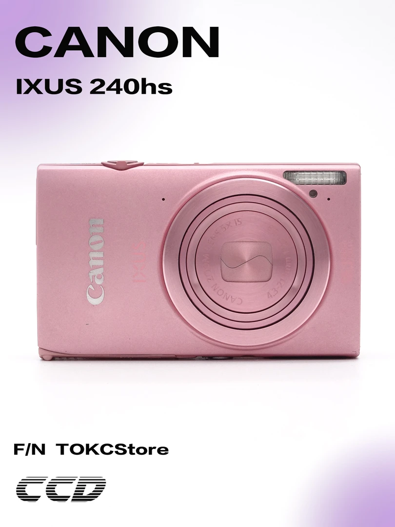 95新 Canon/佳能 佳能 ixus240hs 数码相机 ccd复古相机