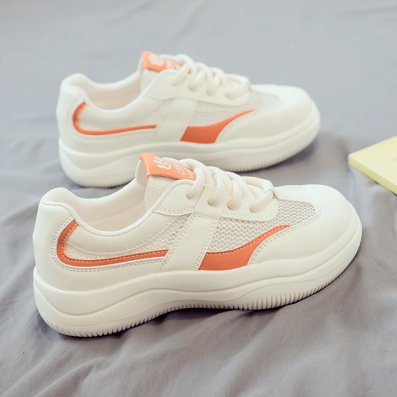 2024夏季网面透气百搭新款小白鞋运动鞋女鞋板鞋夏款ins潮鞋爆款