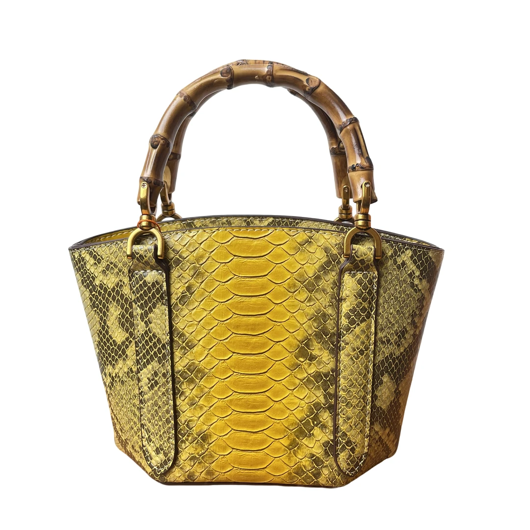 【尺寸：19*10*17】花缇坊新款时尚百搭设计单肩手提包-V2466