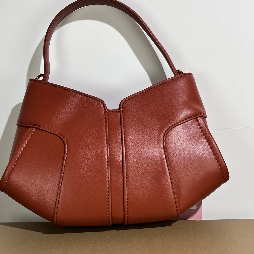 新款时尚潮流简约气质百搭女士包手提单肩斜跨包9380