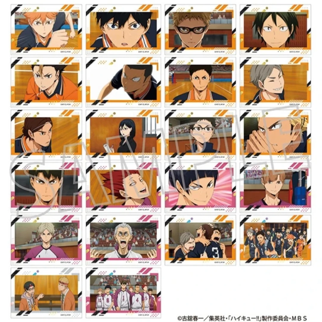 【拆谷】排球少年tv场面写烫金闪贴纸第三弹 Movic 日版 现货