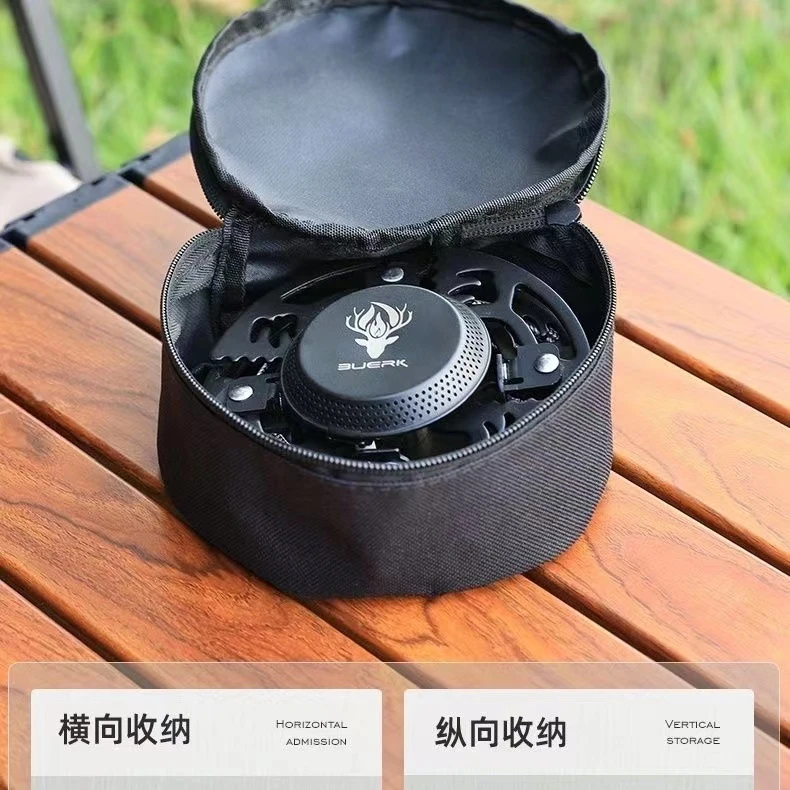 户外飞碟炉套装露营炉头锅具烧水壶野餐套锅野外炉具炉子野炊装备