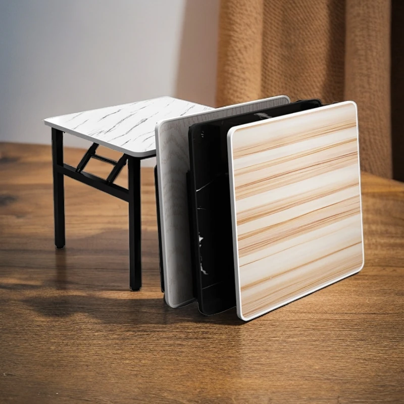 折叠桌子饭桌小餐桌家用简易摆摊矮桌地桌方形烤火宿舍地摊小方桌