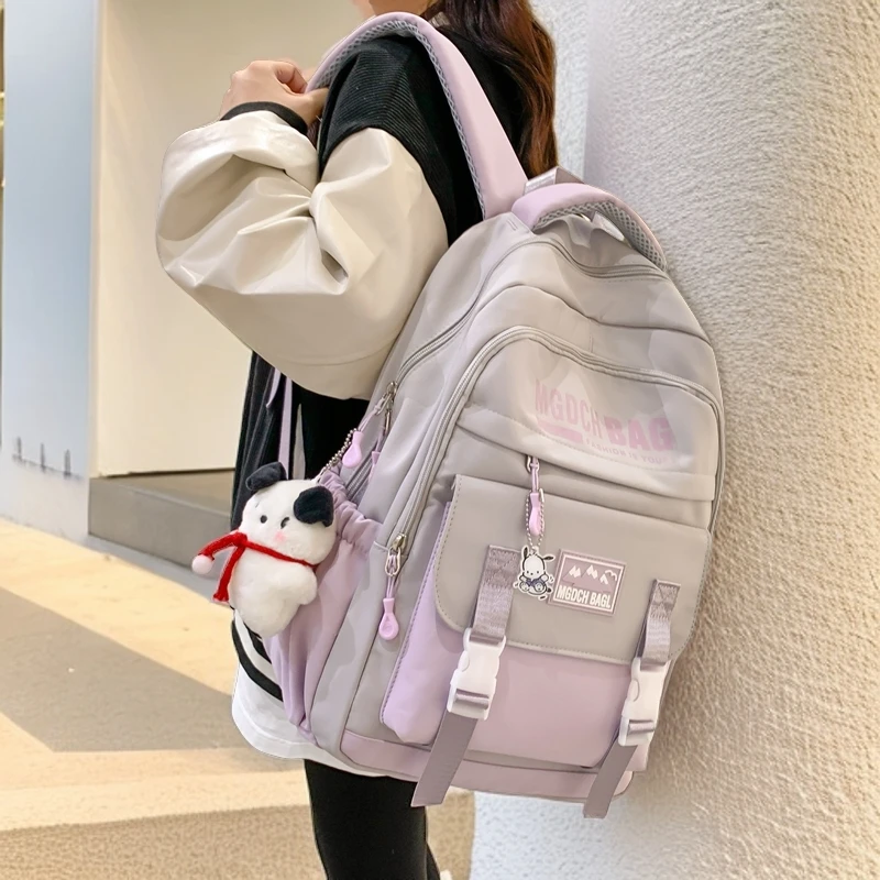 女专用高中初中生中学生背包双肩包女生小学生六年级大学生男士