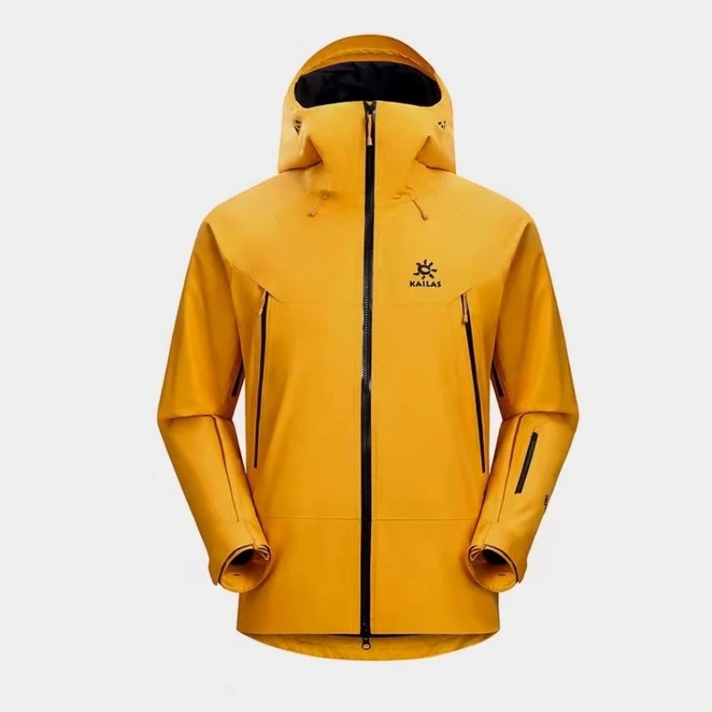 KAILAS凯乐石MONT PLUS全天候硬壳冲锋衣GTX防水登山滑雪外套