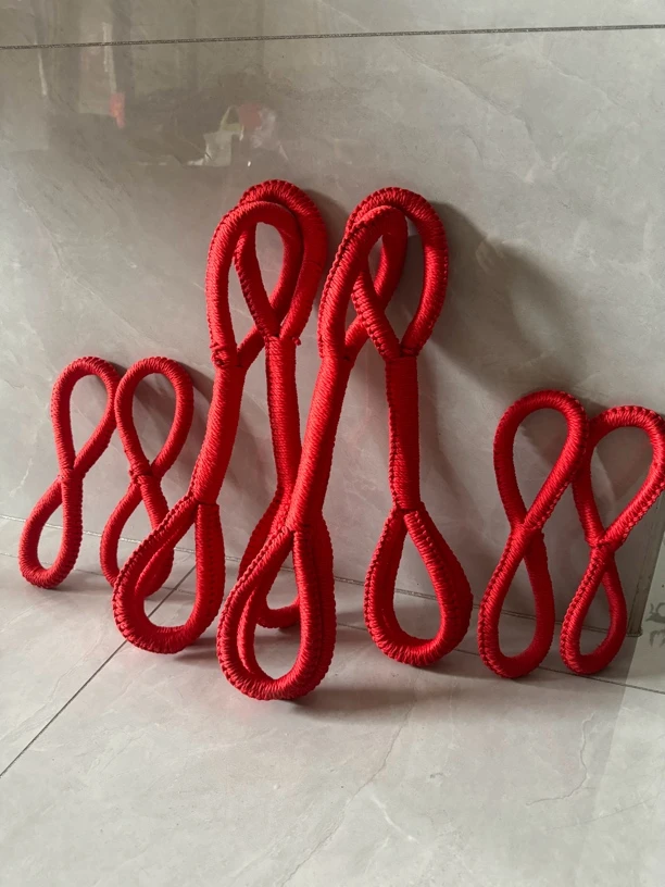 轿绳亲子手工秋冬网红佛轿绳花轿绳武轿专用8人抬轿绳中国风红色