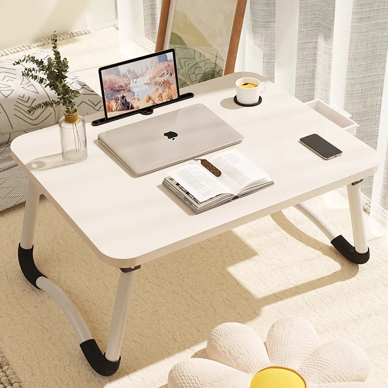 折叠懒人桌床上小桌子学生宿舍上铺笔记本电脑桌家用卧室飘窗桌板
