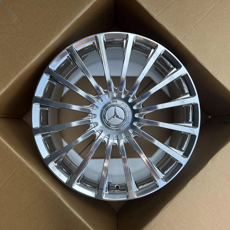 19/20寸适配奔驰精抛锻造轮毂S63 S65 同款E/S级迈巴赫S480 S400L
