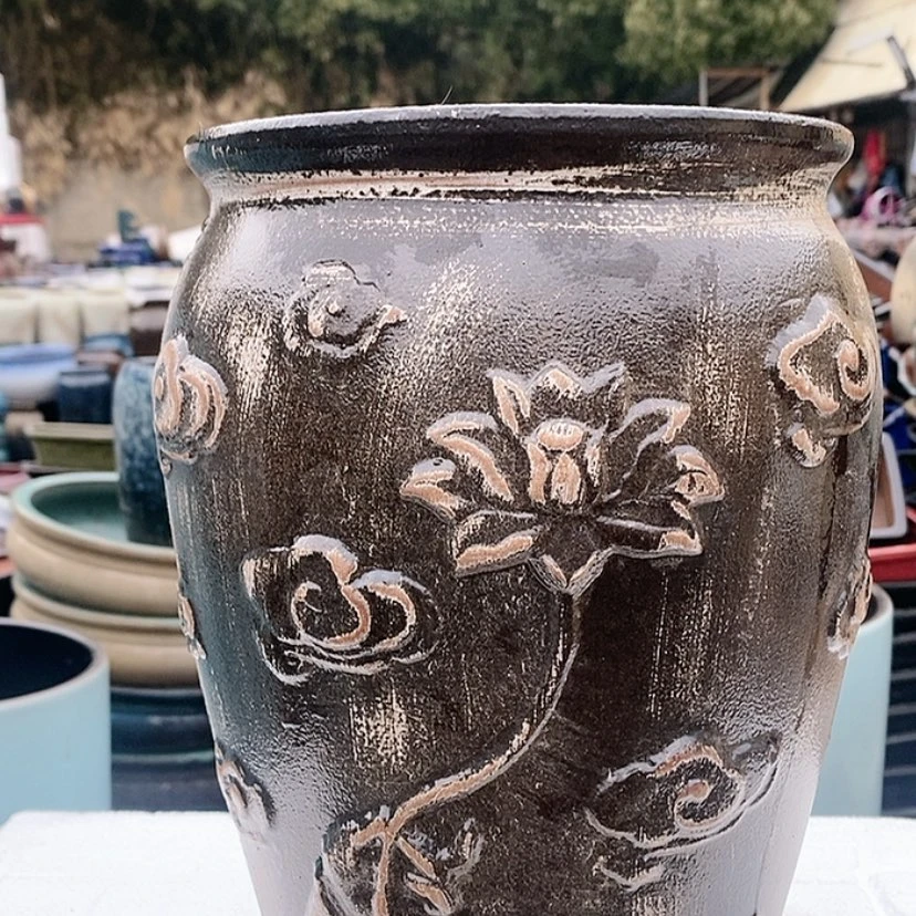 【闪购商品】紫砂花盆高度30 20