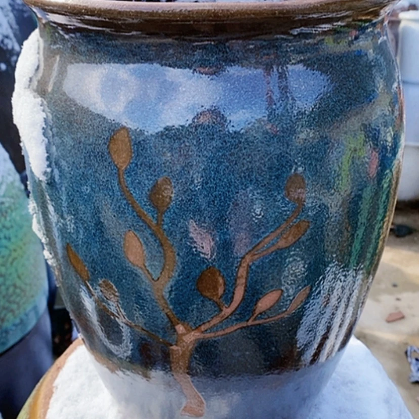 【闪购商品】紫砂花盆高度34 24瑕疵