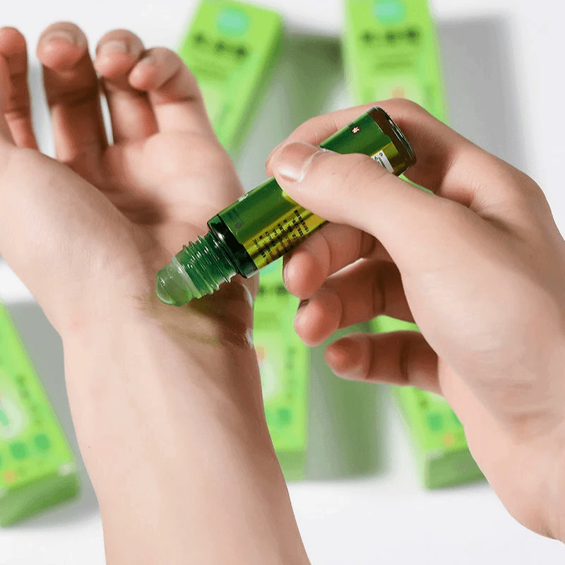 12ml装滚珠瓶风油精清爽止痒蚊虫叮咬花露水提神醒脑抑菌防困走珠
