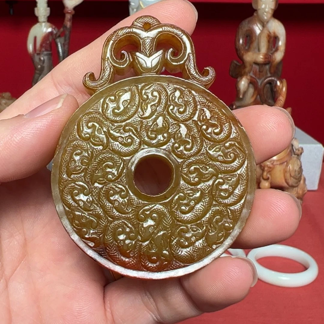 【闪购商品】和田玉挂件未镶嵌用****0