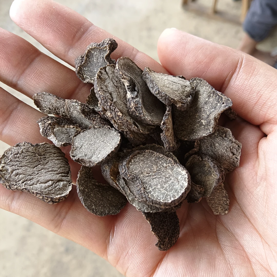 佤乡山货推荐【黑松露】云南特产正宗高原黑松露干片块菌黑片