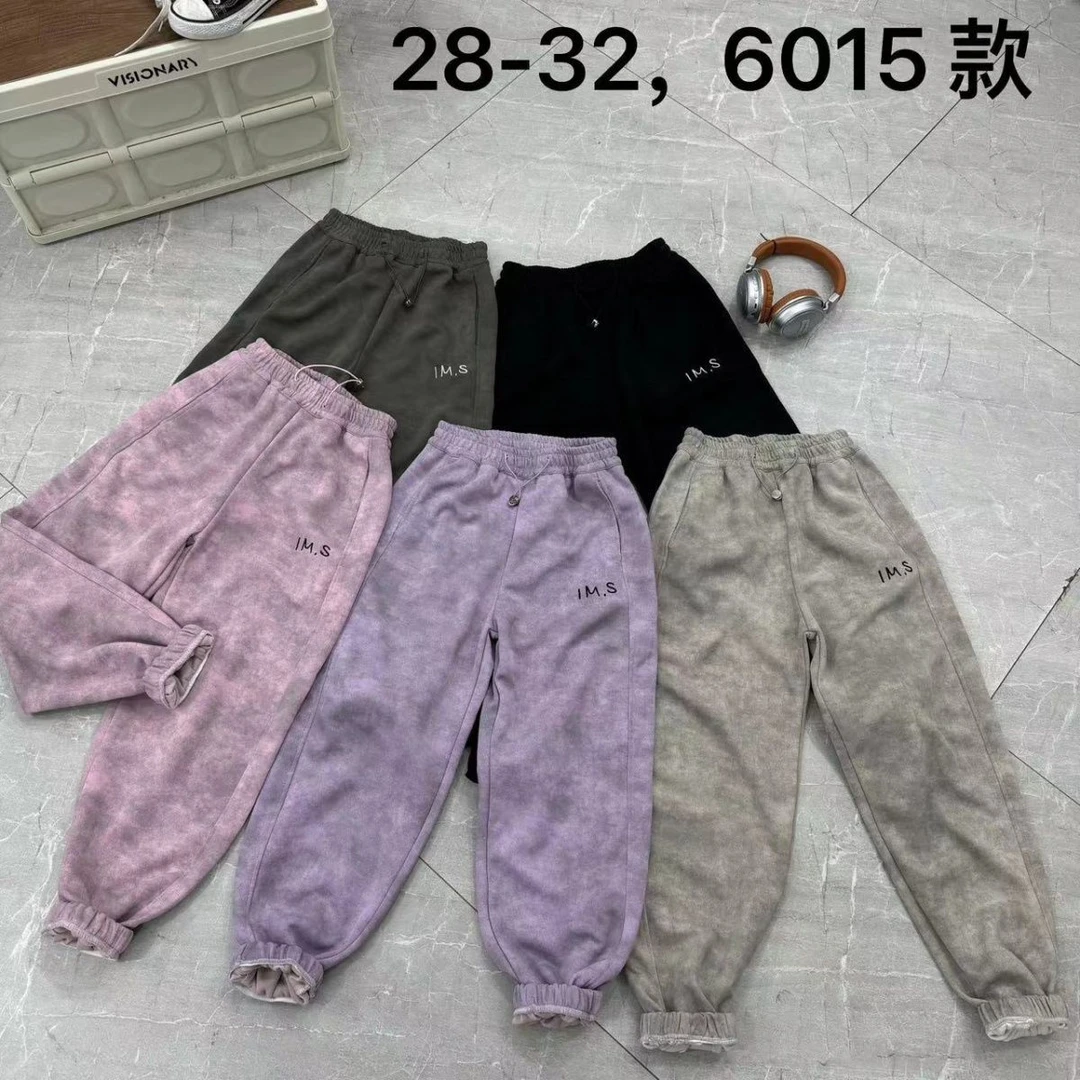 0829AM女童束脚款脏脏裤6015