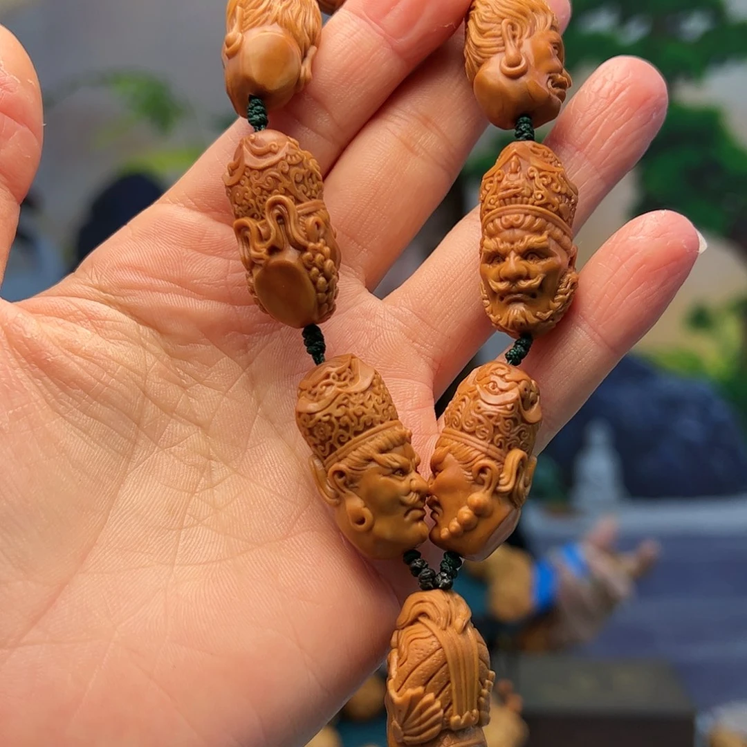 橄榄核核雕鹦*橄榄核