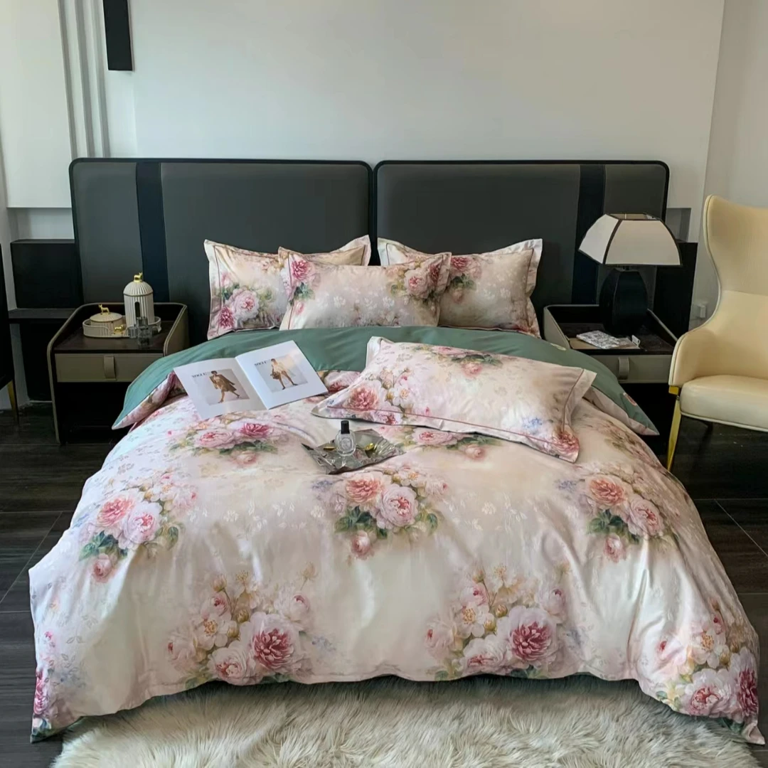 [吉连专属] GUTA-顾她 纯棉高精密大提花四件套