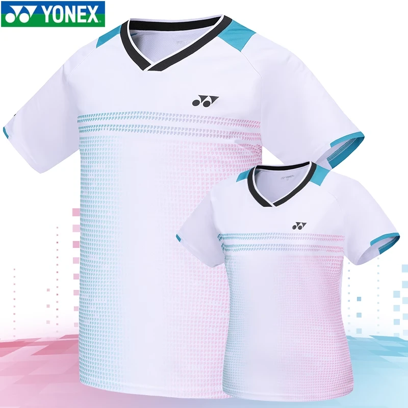 YONEX尤尼克斯2024新款男女透气吸汗速干短袖110114休闲运动夏季