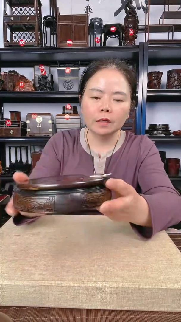【闪购商品】木443瑕疵老李红木工艺品