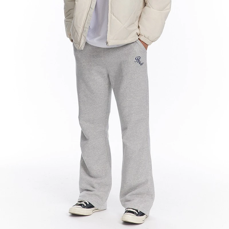 PHEW微喇加绒加厚卫裤男冬季美式宽松保暖国潮长裤潮牌休闲裤秋冬