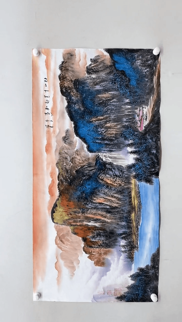 【闪购商品】绘画吴瑞君-四尺山水/无框/Y032