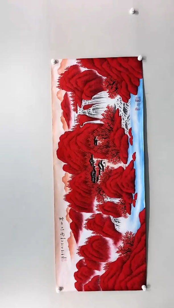【闪购商品】绘画吴瑞君-小六尺山水/无框/Y027