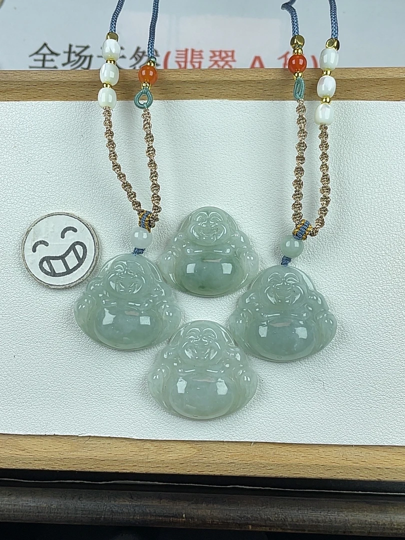5A057冰浅色中小佛+送同款绳子(多样性发其一)