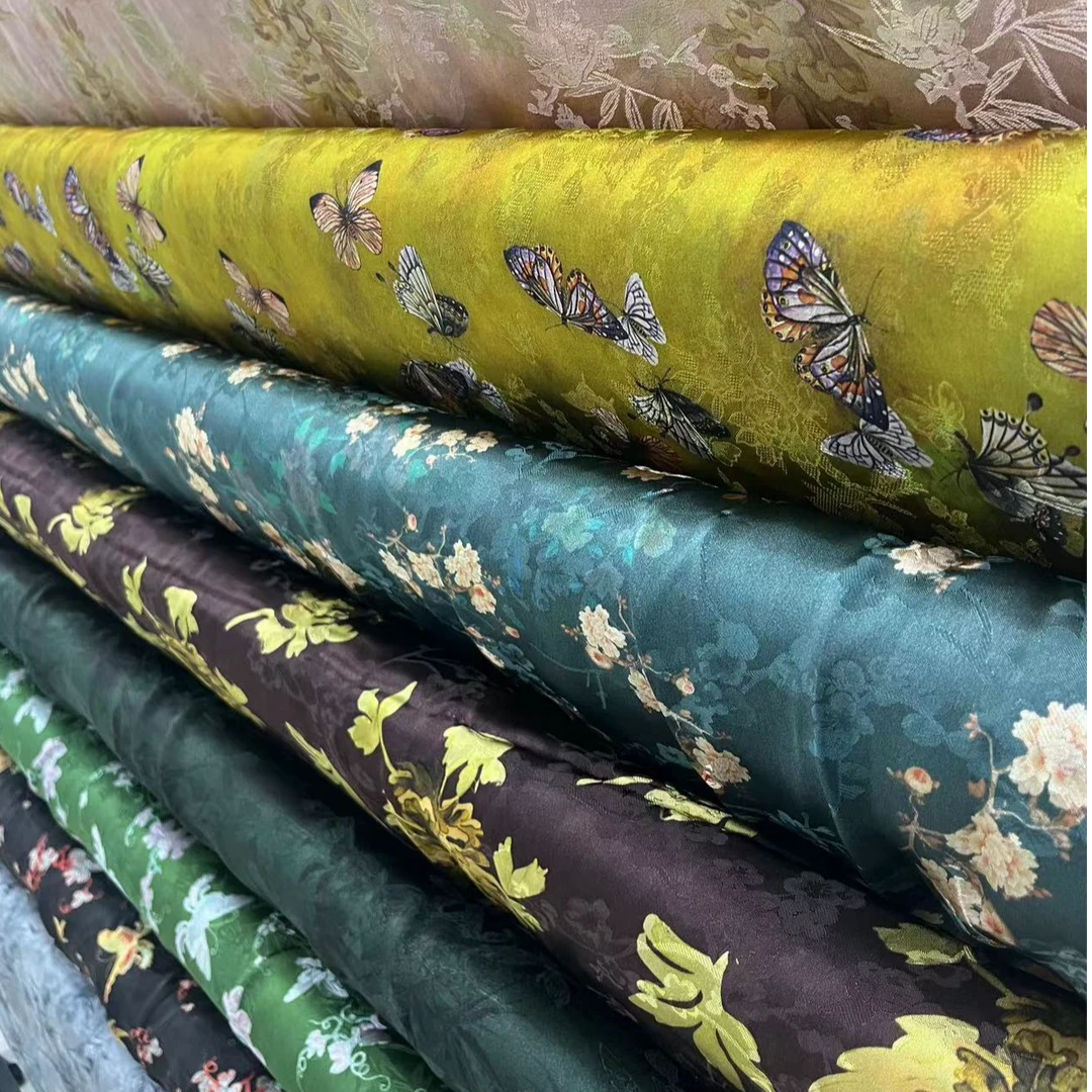 （备注编号）1号链接满分真丝香云纱面料