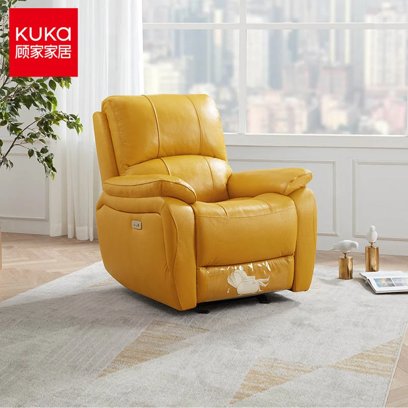 顾家家居头层牛皮功能沙发电动客厅摇摇椅旋转欧式家庭影院太空舱