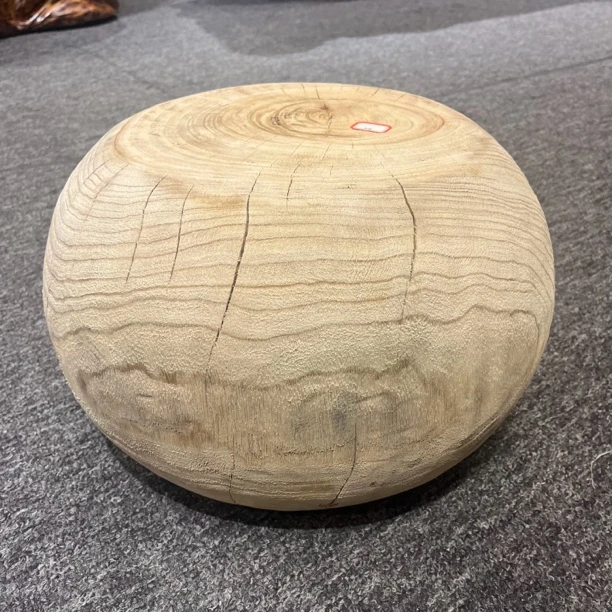 香樟木素色实木墩墩