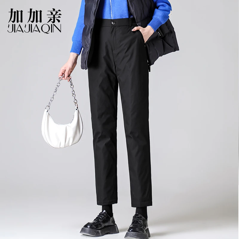 加加亲新国标90鹅绒2023年新款羽绒裤女妈妈款2627