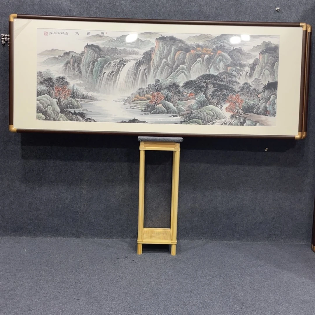 绘画带框绘画作品