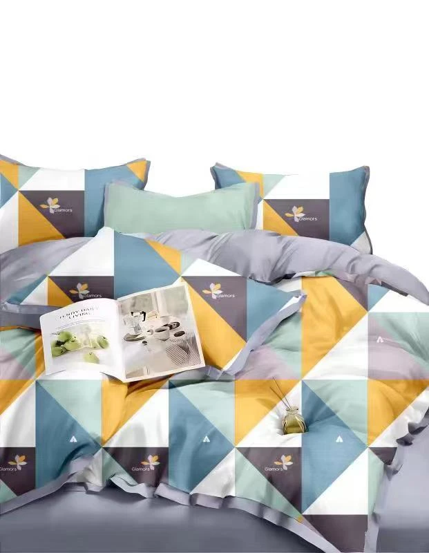 【3米布块】格韵情调绿 棉 尺寸300±5*240cm不加工 细纱透气棉